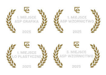 Wyniki szkoły rysunku w 2025. 1 miejsce na ASP oraz do liceum plastycznego.